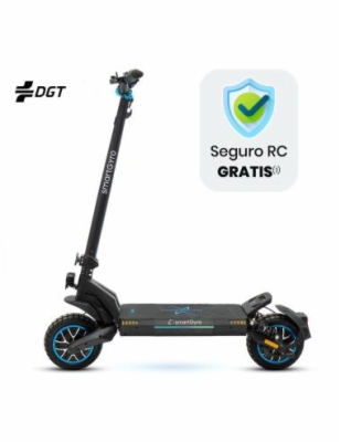 Patinete eléctrico smartGyro CROSSOVER DUAL MAX Certificado